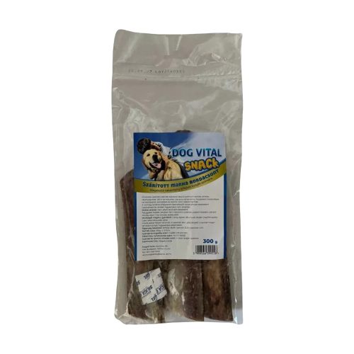 Dog Vital Snack Szárított Marha Bordacsont Monoprotein Gabonamentes Jutalomfalat Kutyáknak - 300 g
