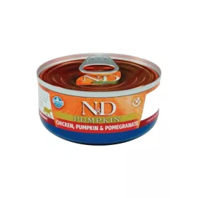   N&D Pumpkin Gabonamentes Konzerv Macskáknak (Csirke, Sütőtök és Gránátalma) - 70 g