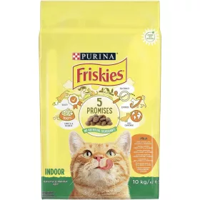   Friskies Indoor Száraz Macskatáp (Csirke és Zöldségek) - 10 kg