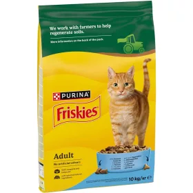 Friskies Száraz Macskatáp (Lazac és Zöldségek) - 10 kg
