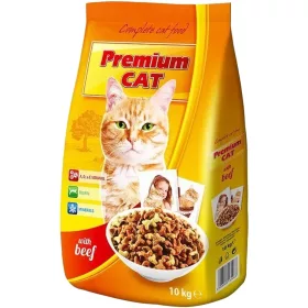 Prémium Cat Száraz Macskatáp (Marha) - 10 kg