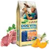 Dog Vital Hypoallergenic Medium & Maxi Breeds Adult Hipoallergén Száraz Kutyatáp (Bárány, Spenót és Sütőtök) - 12+2 kg