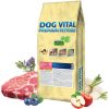 Dog Vital Hypoallergenic Mini Breeds Adult Hipoallergén Száraz Kutyatáp (Sertés, Alma és Áfonya) - 12+2 kg