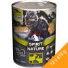 Spirit of Nature Hipoallergén Konzerv Macskáknak (Bárány és Nyúl) - 12x415 g