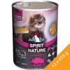Spirit of Nature Hipoallergén Konzerv Macskáknak (Vaddisznó) - 12x415 g