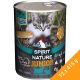Spirit of Nature Junior Hipoallergén Konzerv Macskáknak (Bárány és Nyúl) - 12x415 g