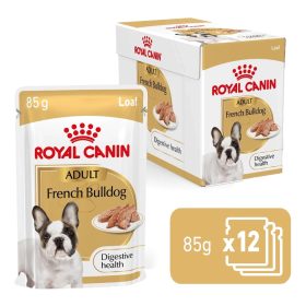   Royal Canin French Bulldog Adult Alutasakos Kutyaeledel - 12x85 g