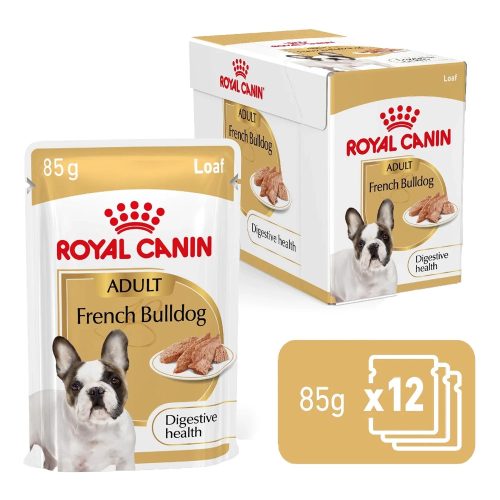 Royal Canin French Bulldog Adult Alutasakos Kutyaeledel - 12x85 g