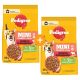 Pedigree Mini Adult Száraz Kutyatáp (Marha és Zöldségek) - 2x12 kg