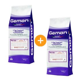   Gemon Breeders Mini Adult Száraz Kutyatáp (Lazac és Rizs) - 2x20 kg