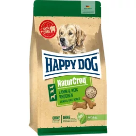   Happy Dog NaturCroq Knochen Keksz Jutalomfalat Kutyáknak (Bárány és Rizs) - 500 g