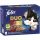 Felix Fantastic Duo Házias Válogatás Nedves Macskaeledel Aszpikban (Marha és Szárnyas, Csirke és Vese, Bárány és Borjú, Pulyka és Máj) - 12x85 g