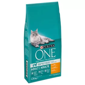   Purina One Száraz Macskatáp (Csirke és Teljes kiőrlésű gabona) - 9,75 kg