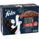 Felix Deliciously Sliced Házias Válogatás Gabonamentes Nedves Macskaeledel Aszpikban (Marha, Csirke, Kacsa, Pulyka) - 12x80 g