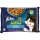 Felix Sensations Jellies Halas Válogatás Nedves Macskaeledel Aszpikban (Lazac és Garnélarák, Fekete tőkehal és Paradicsom) - 4x85 g
