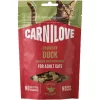 Carnilove Crunchy Snack Gabonamentes Jutalomfalat Macskáknak (Kacsa és Málna) - 50 g