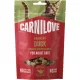 Carnilove Crunchy Snack Gabonamentes Jutalomfalat Macskáknak (Kacsa és Málna) - 50 g