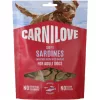 Carnilove Soft Snack Gabonamentes Jutalomfalat Kutyáknak (Szardínia és Medvehagyma) - 200 g