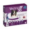 Vectra 3D Rácsepegtető Oldat Bolhák és Kullancsok Ellen Kutyáknak (M-es Méret, >10-25 kg) - 3x1,2 ml