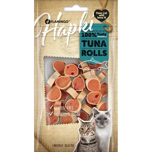 Flamingo Hapki Rolls Jutalomfalat Macskáknak (Tonhal) - 50 g