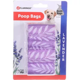 Flamingo Levendula Illatú Kutyapiszok Zacskó - 8x15 db