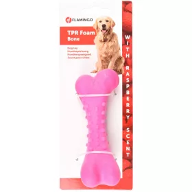   Flamingo Dina Eper Illatú Habszivacs Csont Játék Kutyáknak