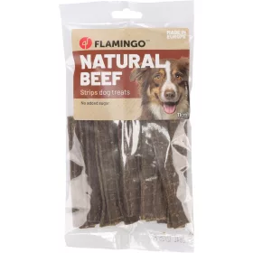   Flamingo Nature Strips Gabonamentes Jutalomfalat Kutyáknak (Marha) - 100 g