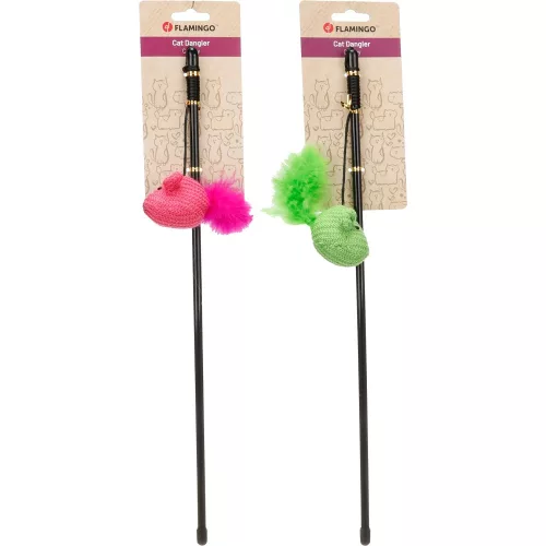 Flamingo Macskapeca Egérrel Játék Macskáknak