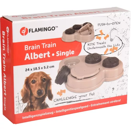 Flamingo Albert Brain Train Interaktív Játék Kutyáknak