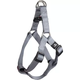   Flamingo Step&Go Ziggi Hám Kutyáknak (M-es Méret, 35-60 cm, Szürke)