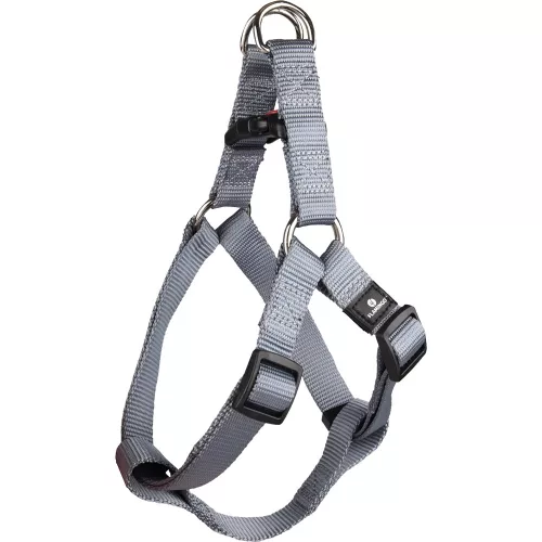 Flamingo Step&Go Ziggi Hám Kutyáknak (M-es Méret, 35-60 cm, Szürke)