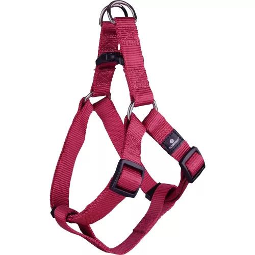 Flamingo Step&Go Ziggi Hám Kutyáknak (M-es Méret, 35-60 cm, Cherry Piros)