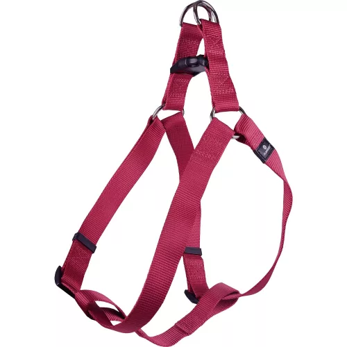 Flamingo Step&Go Ziggi Hám Kutyáknak (XL-es Méret, 60-90 cm, Cherry Piros)