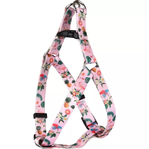 Flamingo Step&Go Sera Hám Kutyáknak (S-es Méret, 35-50 cm, Rózsaszín)