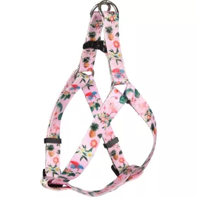   Flamingo Step&Go Sera Hám Kutyáknak (M-es Méret, 45-60 cm, Rózsaszín)