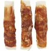 Flamingo R'Hide Wrapped Ribs Gabonamentes Jutalomfalat Kutyáknak (Kacsa) (12 cm, 3 db) - 90 g