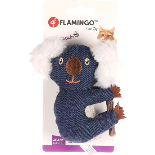 Flamingo Jeany Textil Koala Játék Macskáknak