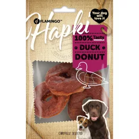 Flamingo Hapki Donut Jutalomfalat Kutyáknak (Kacsa) - 95 g