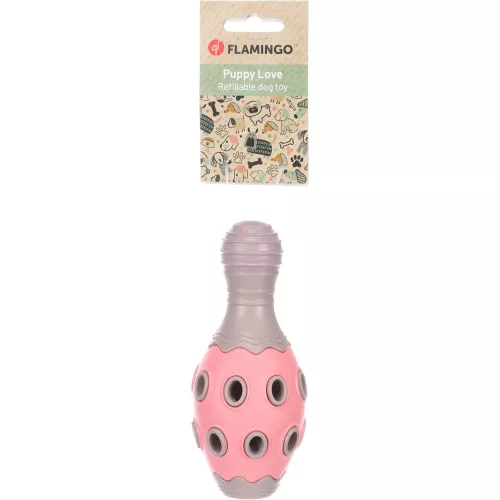 Flamingo Tekebábu Résekkel Játék Kutyáknak