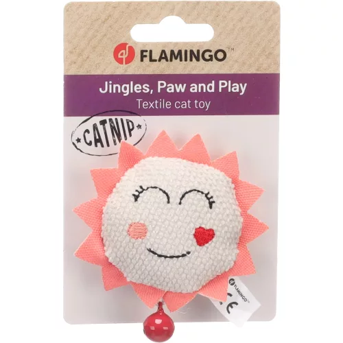 Flamingo Lovu Textil Nap Macskamentával Játék Kutyáknak