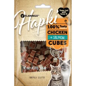   Flamingo Hapki Cubes Jutalomfalat Macskáknak (Csirke és Lazac) - 50 g