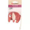 Flamingo Blaro Textil Elefánt Macskamentával Játék Macskáknak (Piros)
