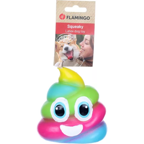 Flamingo Tish Latex Kaki Formájú Játék Kutyáknak
