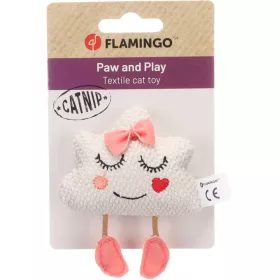   Flamingo Lovu Textil Felhő Macskamentával Játék Kutyáknak