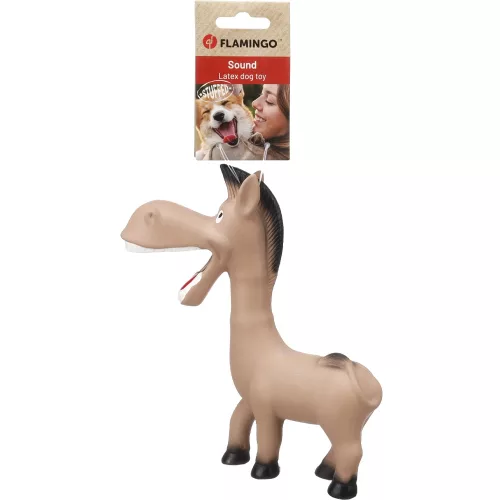 Flamingo Dungo Latex Szamár Játék Kutyáknak