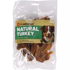   Flamingo Nature Snacks Pulykaszárny Monoprotein Gabonamentes Jutalomfalat Kutyáknak - 200 g