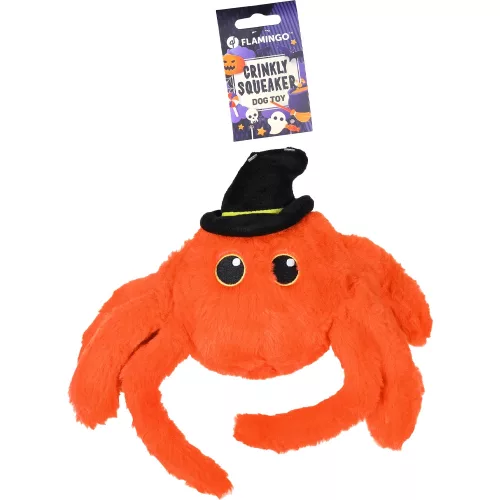 Flamingo Amina Halloweeni Pók Játék Kutyáknak