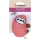 Flamingo Blaro Textil Lajhár Macskamentával Játék Macskáknak (Piros)