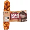 Flamingo Boost Collagen Braided Strip Gabonamentes Jutalomfalat Kutyáknak (Lazac és Kollagén) (12,5 cm) - 30 g