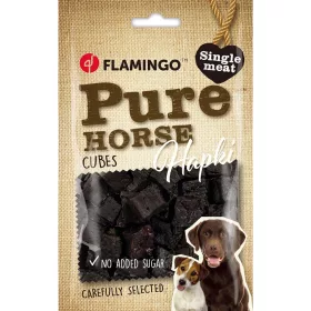   Flamingo Hapki Pure Cubes Monoprotein Hipoallergén Jutalomfalat Kutyáknak (Ló) - 85 g